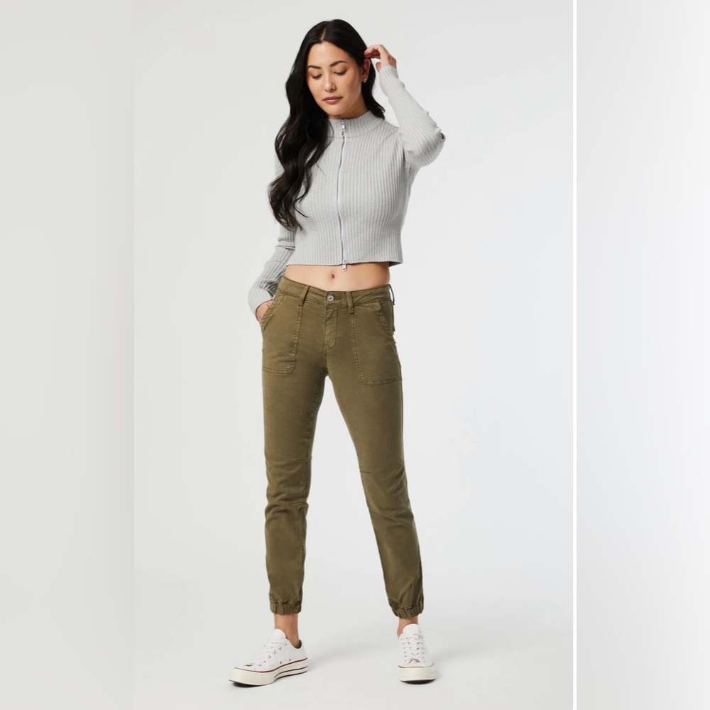 Mavi Ivy Slim Cargo Pants Mid Rise size 27 - Picture 12 of 16